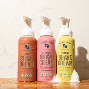 NWT Hand in Hand Cactus Blossom Foaming Shave Cream -- 8 fl oz